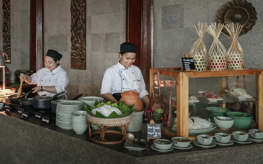 Quầy live station thường được bố trí tại khu vực thuận tiện, tạo thành cụm