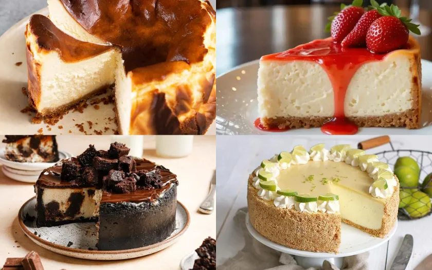 Bánh cheesecake làm từ cream cheese biến tấu đa dạng, đẹp mắt
