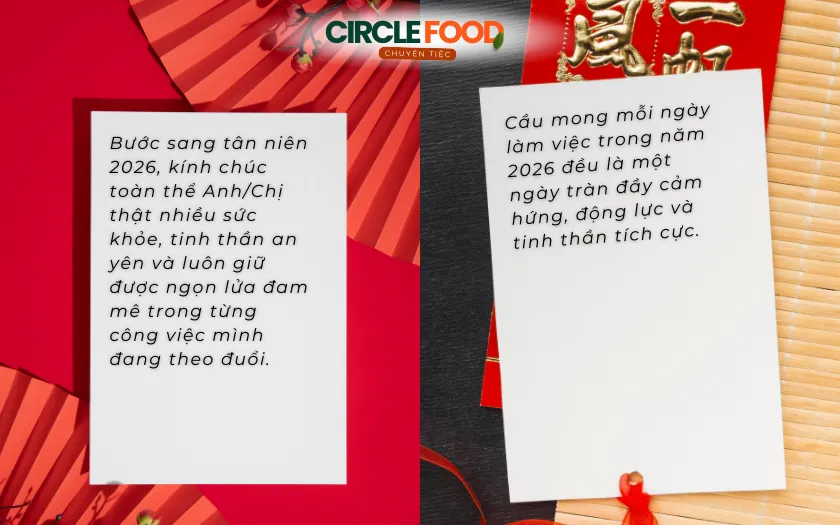 Những mẫu chúc mừng tân niên đến nhân viên đầy chân thành