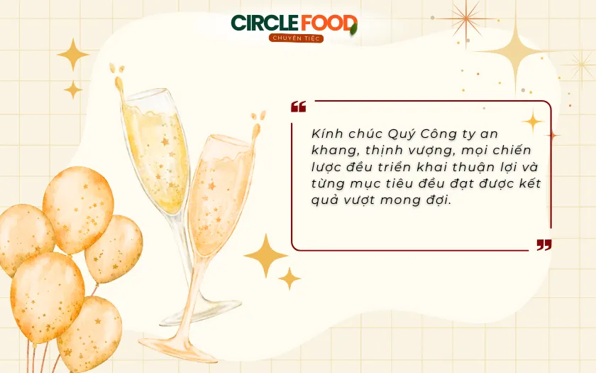 Mẫu chúc tân niên của đối tác và khách hàng dành cho Quý Công ty