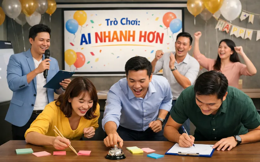 Trò chơi Ai nhanh hơn - Hoàn thành thử thách nhanh để thắng
