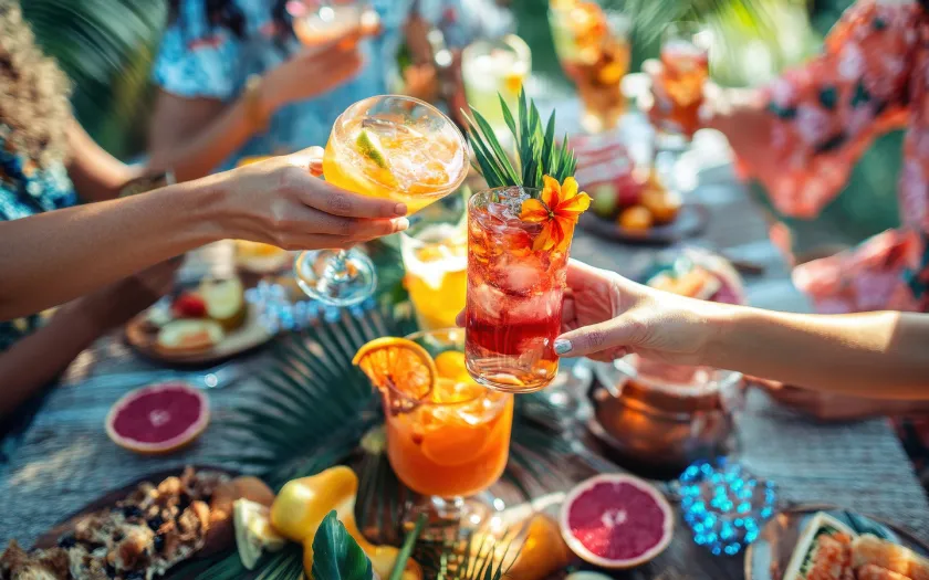 Các loại đồ uống là thứ không thể thiếu trong các bữa tiệc ngọt sinh nhật