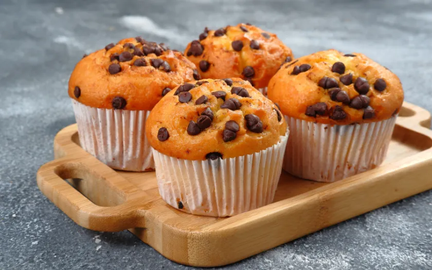 Thành phẩm bánh Muffin mềm xốp, thơm ngon