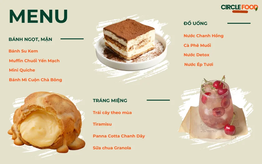 Menu tiệc Tea Break 02