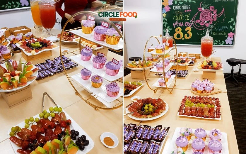 Tiệc Circle Food tổ chức tại Zuellig Pharma KCN Thượng Thanh và Sài Đồng