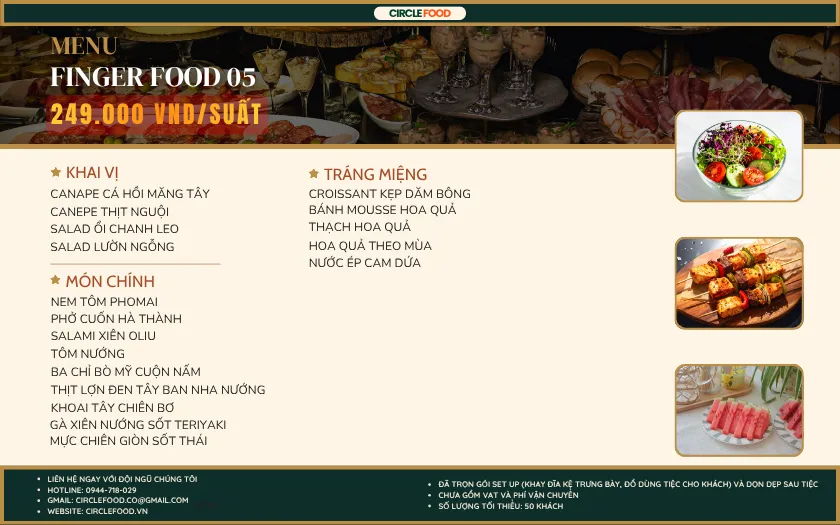 Menu Finger Food 5