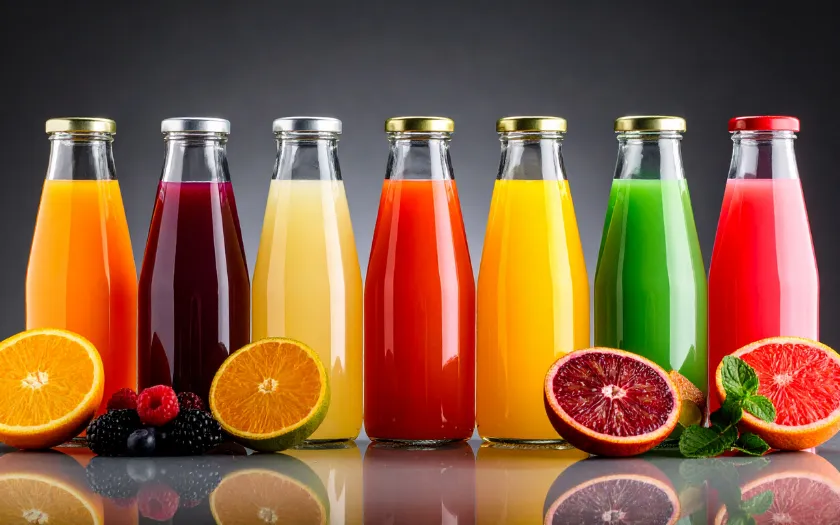 Nước ép trái cây có hương vị dễ uống và phù hợp với nhiều đối tượng khách mời