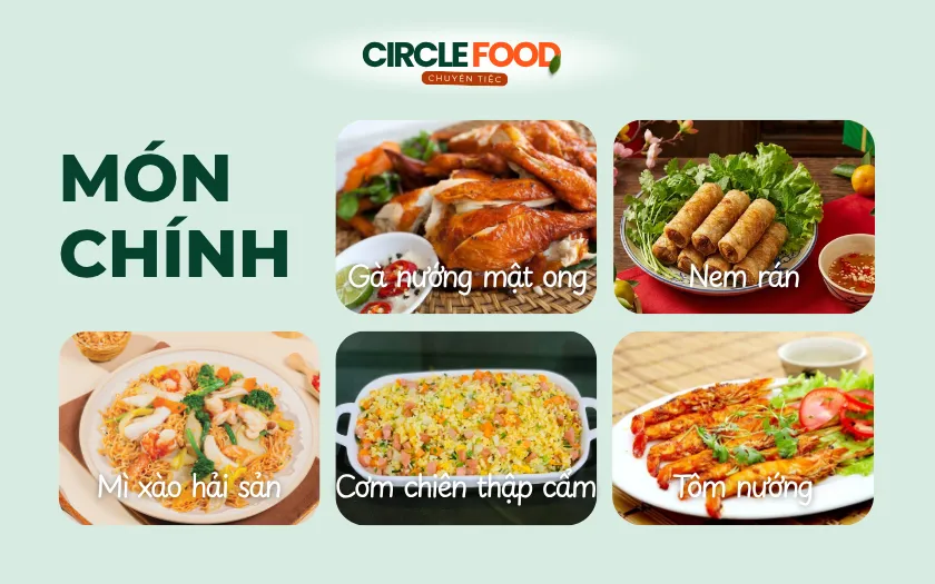 Món chính có hương vị đậm đà, khẩu phần lớn, phù hợp để nhiều người cùng thưởng thức