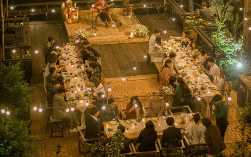 Các hình thức tiệc tất niên ngoài trời