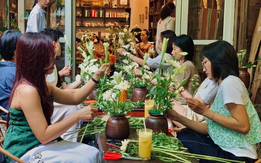 Hoạt động sáng tạo giúp thư giãn và tăng tính thẩm mỹ cá nhân