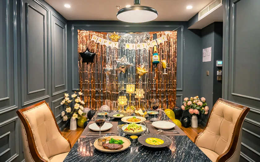 Tận hưởng tiệc sinh nhật hai người đầy bất ngờ tại Love St Hanoi Restaurant