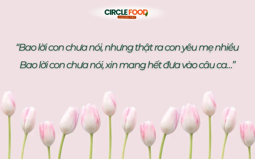 Ca khúc cảm động, sâu lắng, nói thay những điều chưa kịp bày tỏ dành cho gia đình, đặc biệt là cha mẹ