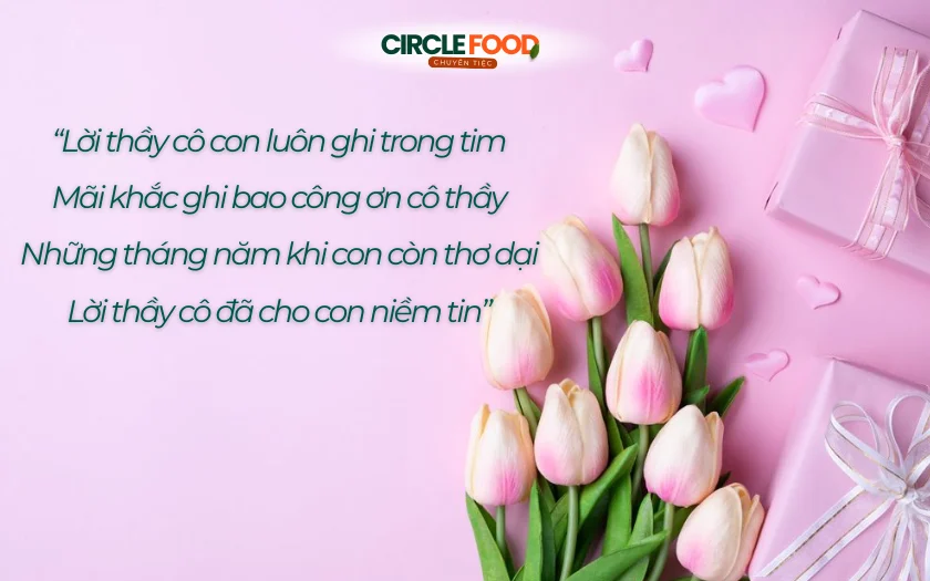 Ca khúc nhẹ nhàng, sâu lắng, gửi gắm thông điệp tri ân và những lời dạy ý nghĩa của thầy cô