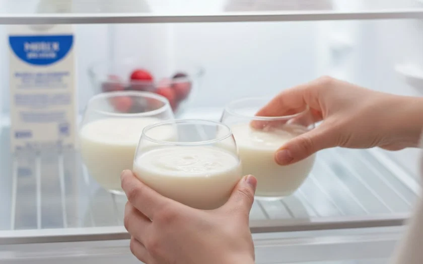 Cho vào tủ lạnh để làm đông