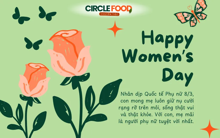 Lời chúc 8/3 cho mẹ hay, ý nghĩa