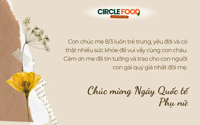 Lời chúc 8/3 cho mẹ vợ