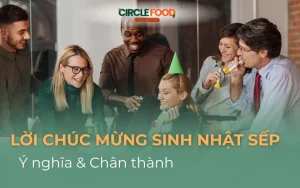 lời chúc mừng sinh nhật sếp