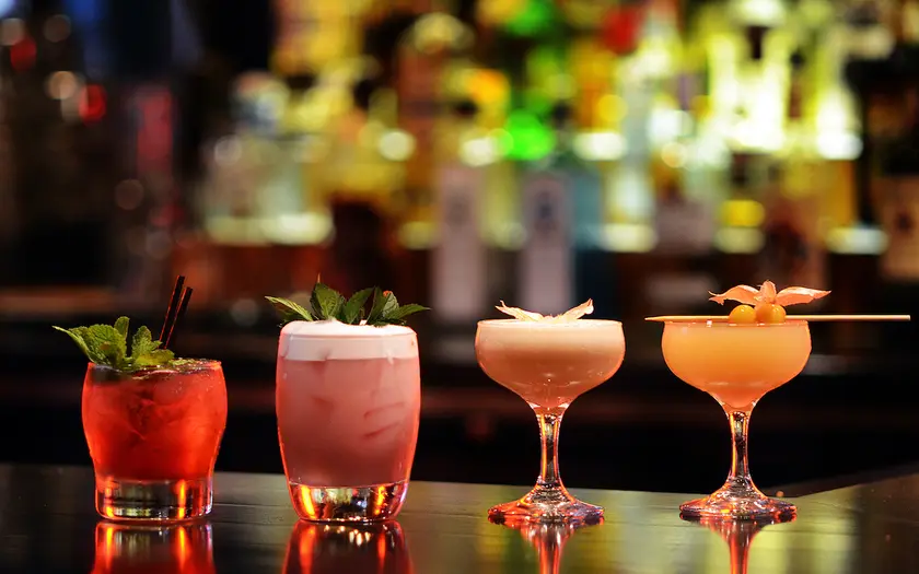 Một vài loại đồ uống trong tiệc cocktail