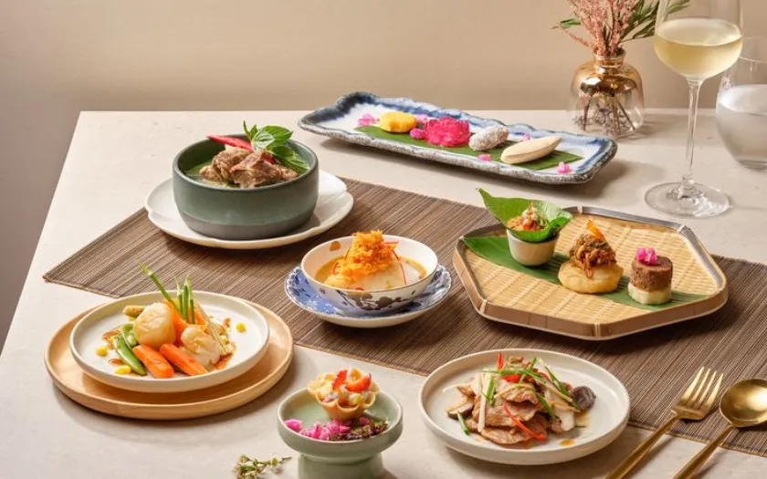 Tiệc Set Menu với tiêu chuẩn 5 sao, món ăn thượng hạng.