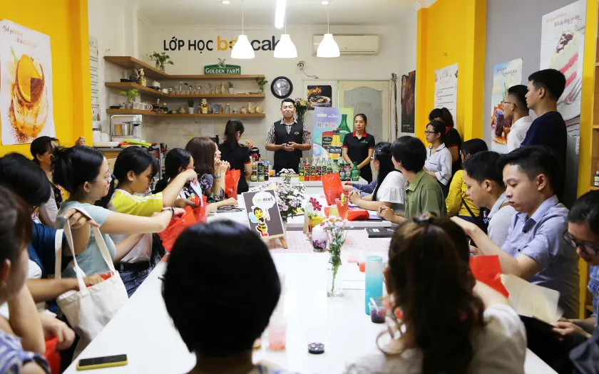 Workshop pha chế giúp con hiểu thêm về giá trị dinh dưỡng của hoa quả (Nguồn: Internet) 