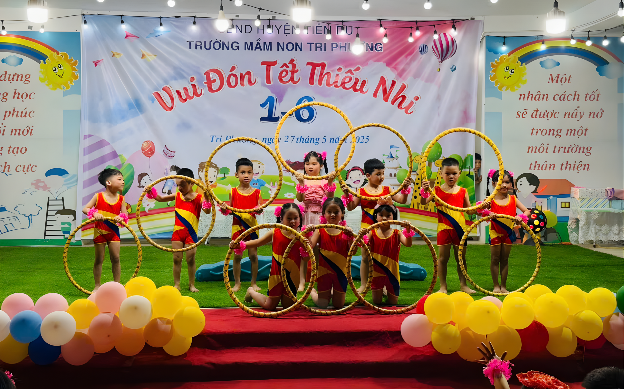 Kế hoạch tổ chức Tết Thiếu Nhi 1-6 cho các bé tại trường (Nguồn: Internet)