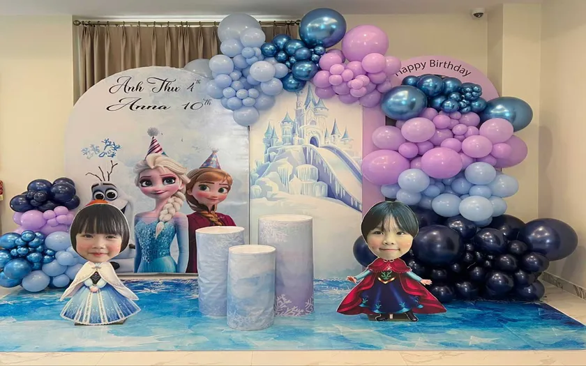Chủ đề Công chúa / Elsa / Barbie (cho bé gái 3–10 tuổi)