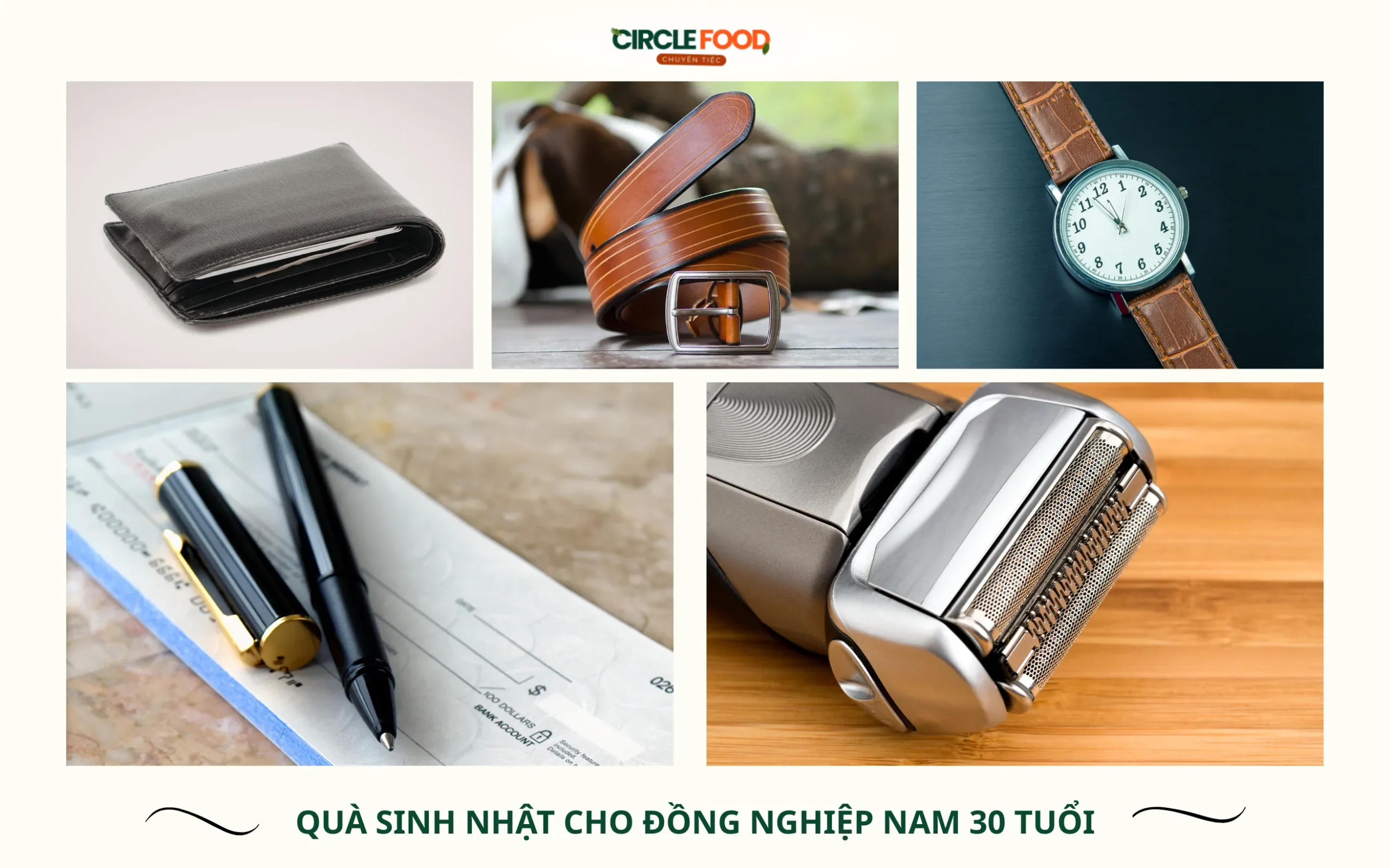 Tổng hợp các món quà sinh nhật cho đồng nghiệp nam 30 tuổi ý nghĩa