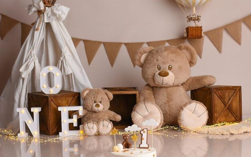 Concept teddy bear mang cảm giác ấm cúng và rất hợp với tiệc tại nhà