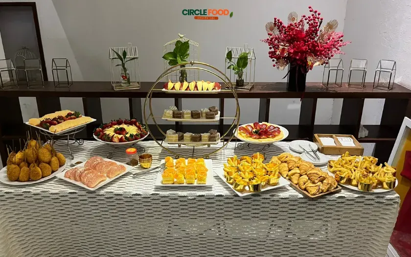 Dịch vụ đặt tiệc tổ chức 1/6 tại nhà cho bé của Circle Food