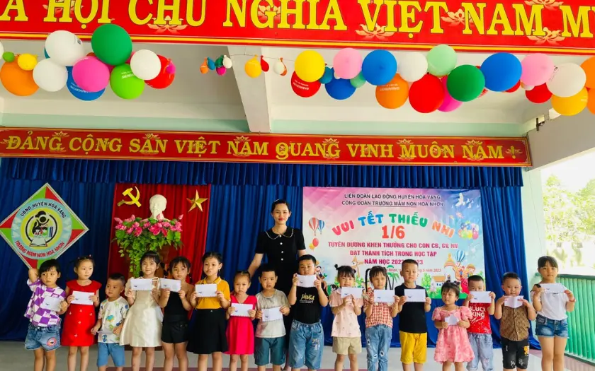 Quy trình tổ chức ngày 1/6 cho trẻ mầm non chi tiết