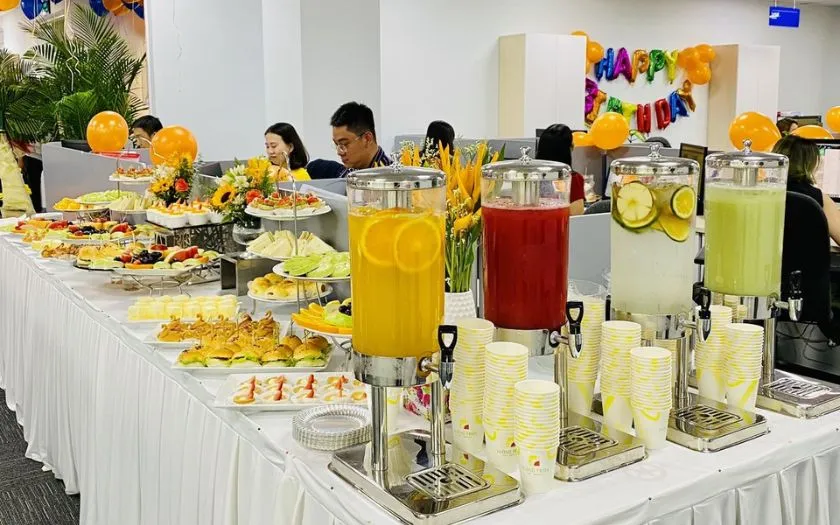 Mỗi thực đơn tiệc ngọt được thiết kế để phù hợp với từng dịp và mục đích tổ chức khác nhau. 