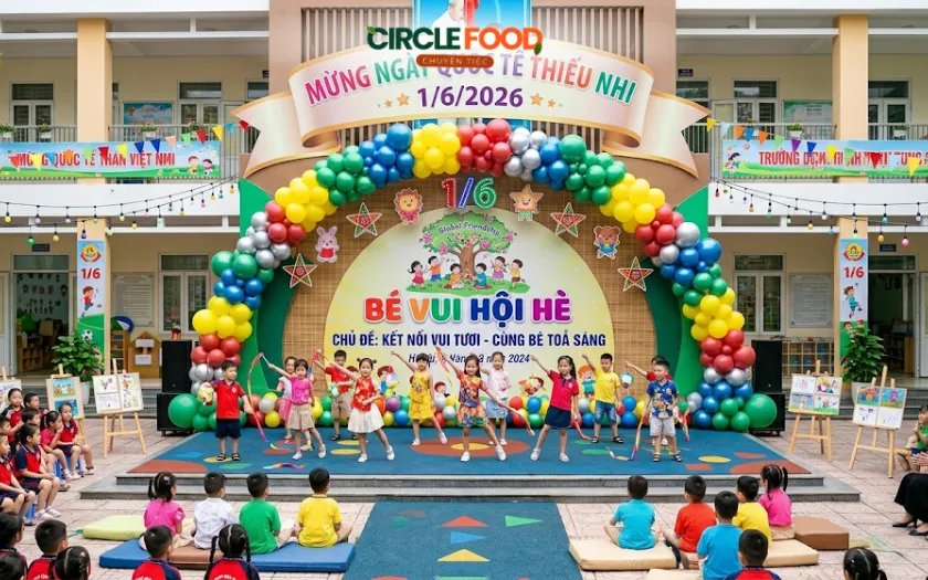 “Bé vui hội hè” – Chủ đề đơn giản, linh hoạt nhất