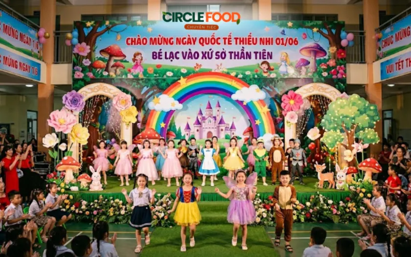 Chủ đề cổ tích – “Bé lạc vào xứ sở thần tiên”