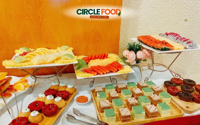 Nhiều doanh nghiệp lựa chọn đặt sẵn tiệc tại Circle Food 