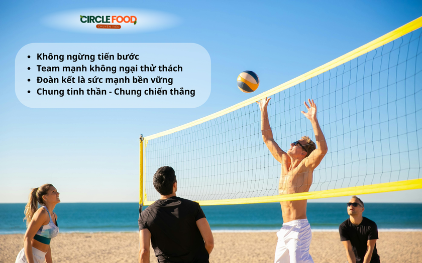 Slogan team building thể hiện tinh thần đoàn kết gắn bó