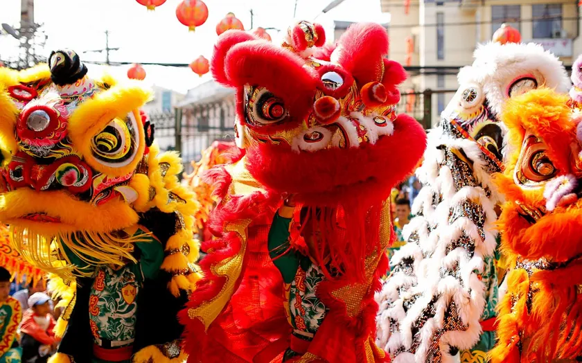 Tổ chức múa lân phá cỗ ngày trung thu tại công ty