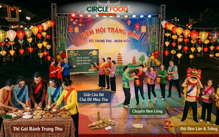Tổ chức trung thu cho công ty kết hợp trò chơi team building