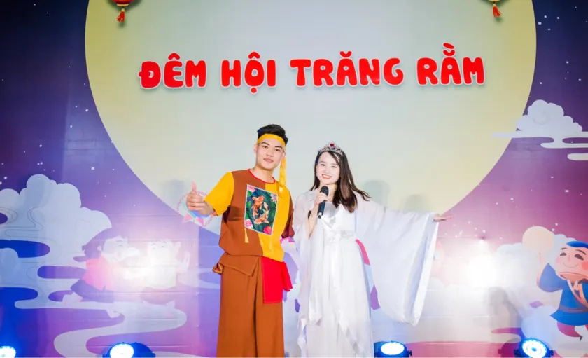 Ý tưởng tổ chức Trung thu theo chủ đề Chị Hằng - Chú Cuội rất được ưa thích