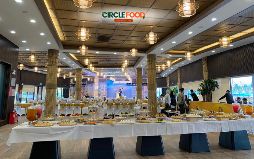 Circle Food phục vụ Tea Break Workshop tại sự kiện Vinhomes Ocean Park 3