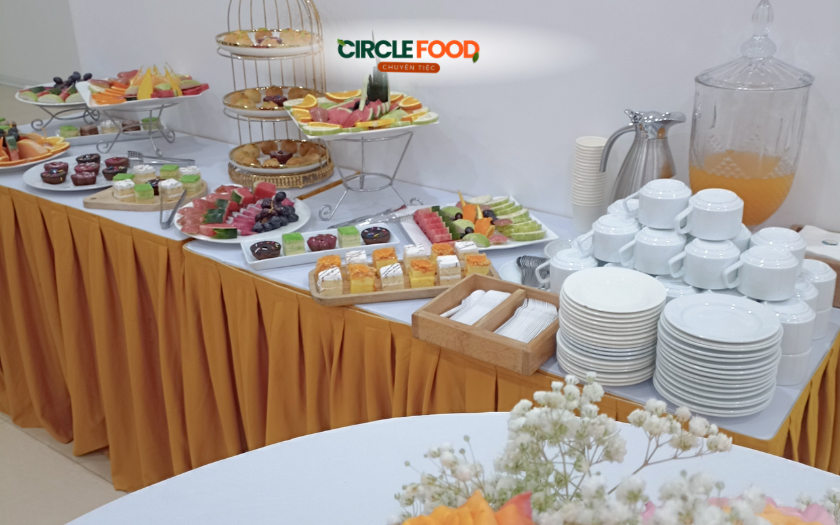 Circle Food đồng hành tổ chức tiệc Tea Break cho Bảo hiểm Hùng Vương