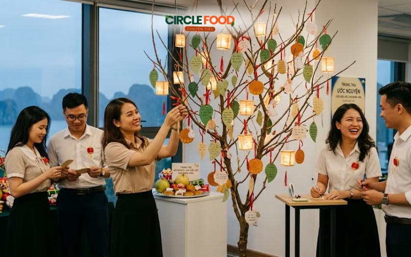 Cây điều ước Trung thu với những lời nhắn từ nhân viên