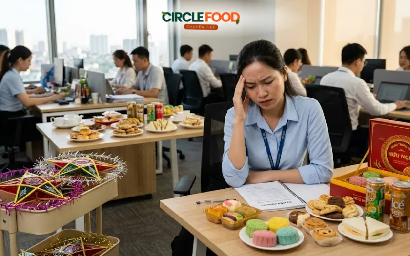 HR thường đau đầu khi phải chuẩn bị tiệc ngọt trung thu cho công ty 