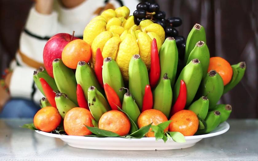 Nét đẹp truyền thống của mâm ngũ quả trung thu đơn giản miền Bắc 