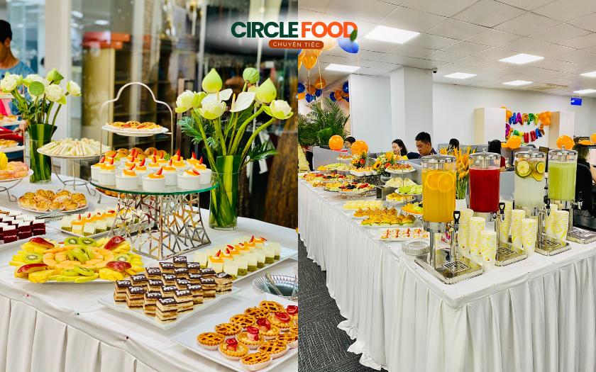 iệc ngọt văn phòng có thể linh hoạt setup tại bất kỳ vị trí nào mà không tốn quá nhiều diện tích