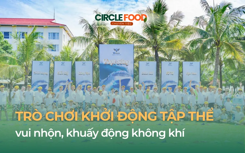Trò chơi khởi động là cách hiệu quả để phá băng không khí, kết nối người tham gia và tạo năng lượng tích cực ngay từ đầu chương trình.