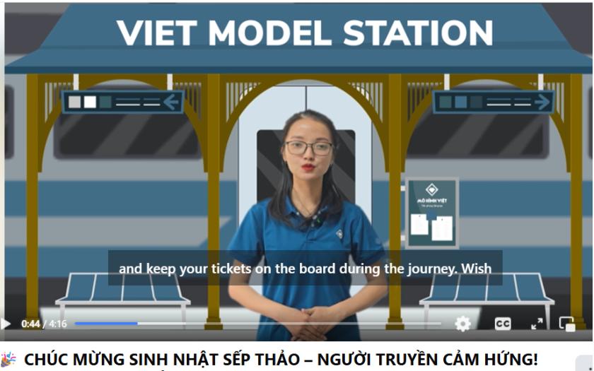 Video sinh nhật cảm động ghi lại hành trình và những khoảnh khắc đáng nhớ của sếp