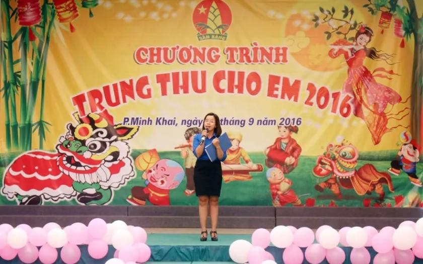 Không khí khai mạc Trung Thu mầm non sôi động
