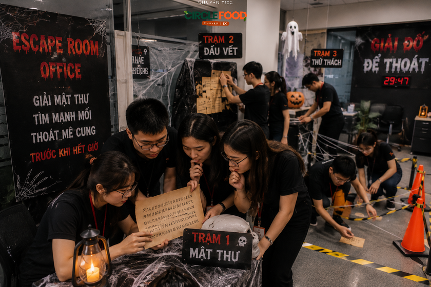 Biến văn phòng thành một escape room chính hiệu!