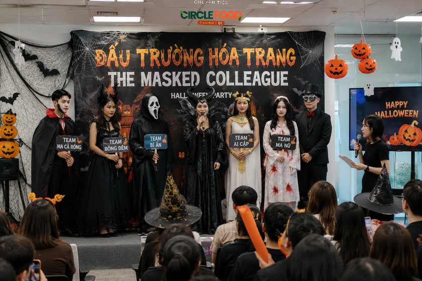 Đấu trường hóa trang sẽ là cơ hội để nhân viên thỏa sức sáng tạo với trang phục của mình.