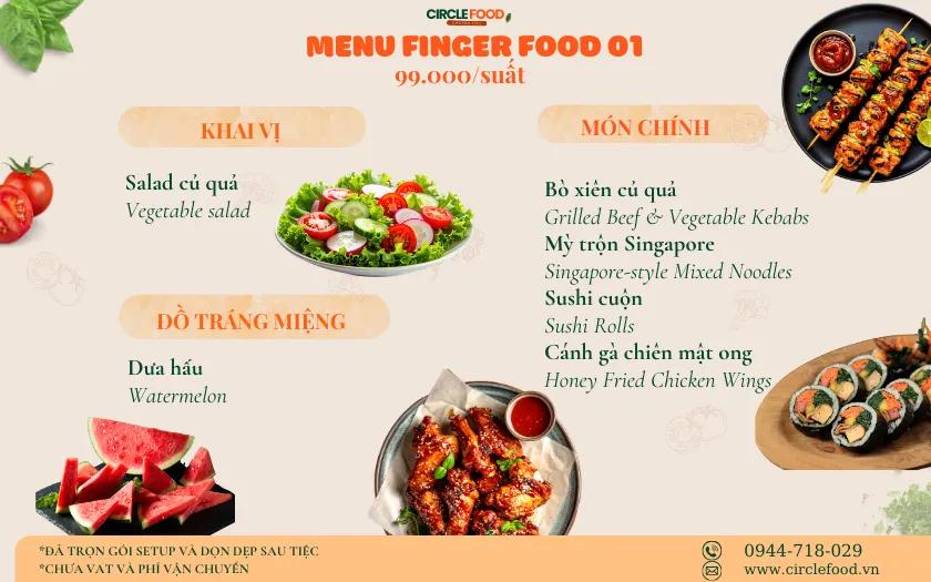 Menu Finger Food 01